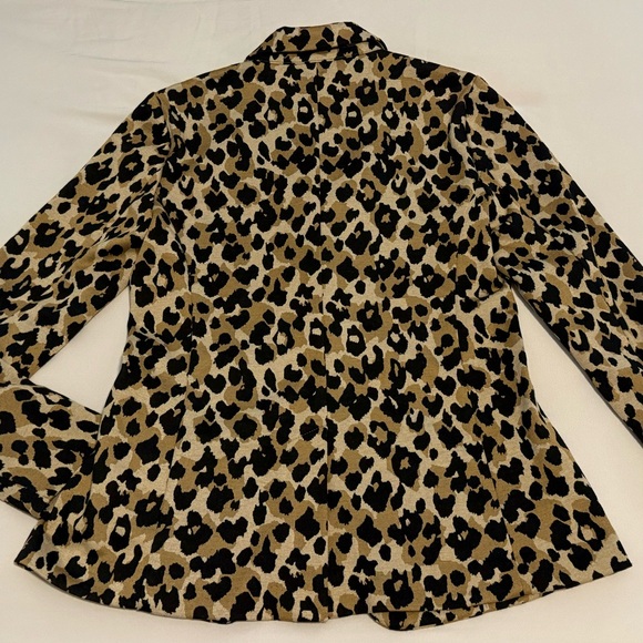 LOFT Leopard Print Jacket size S - Picture 6 of 6